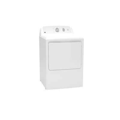 GE 7.2 Cu Ft Capacity Electric Dryer With Up To 120 Ft Venting​ And Reversible Door​ -  GTD38EASWWS