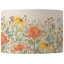 Round Cotton Lamp Shade in Orange