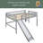 Hennegan Kids Full Loft Bed-298004331