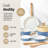 10 - Piece Non-Stick Aluminum Cookware Set