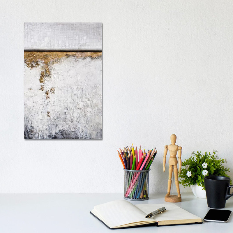 Out Of The Depths - Painting on Canvas, 20.32 cm H x 30.48 cm W, Wrapped Canvas