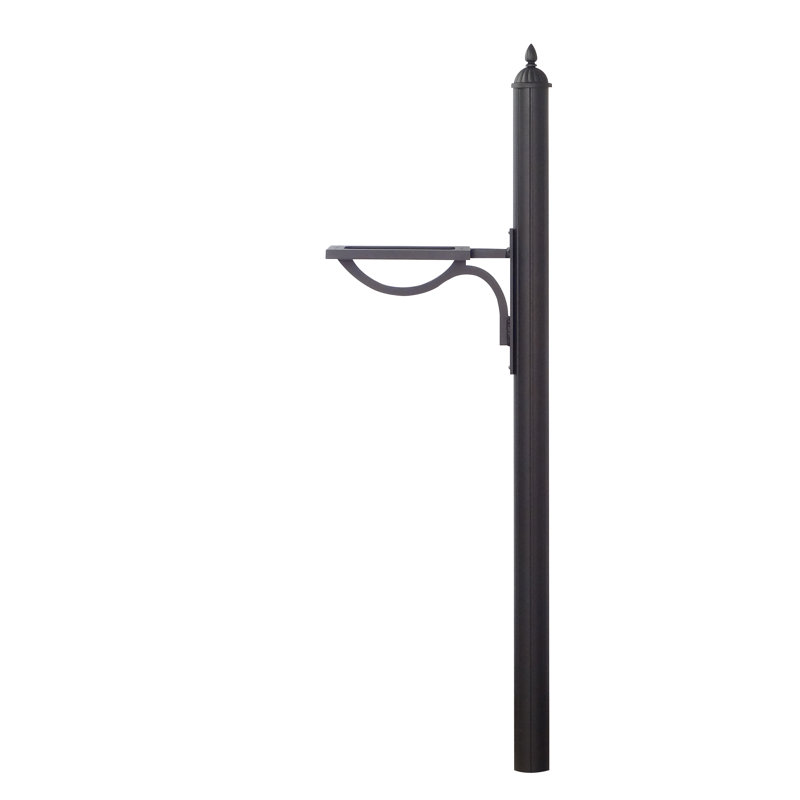Boîte aux lettres verrouillable avec poteau inclus trottoir Classic