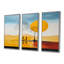 Eliana - Ensemble de reproduction d'art mural paysage abstrait-108310512-108310510