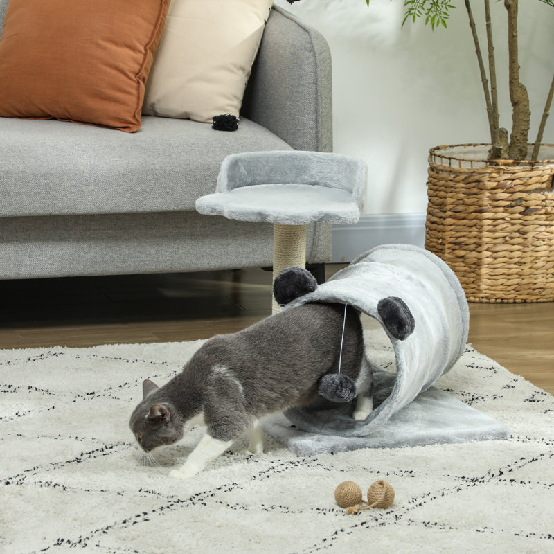 119.38cm H Cat Tree, Grey