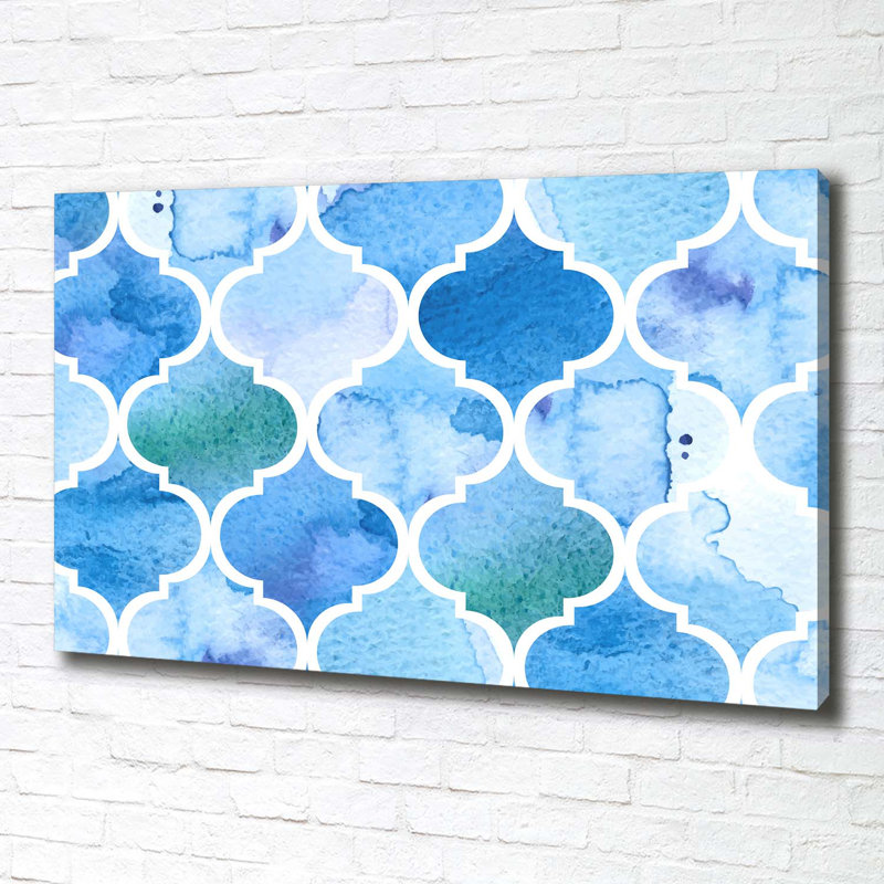 Moroccan Background - Wrapped Canvas Print
