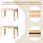 Elegant Rectangle Dining Table, Sturdy Kitchen Table-1009695900-1009695968-1009695970