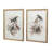 S/2 Bird Framed Print, 19.5x27.5"