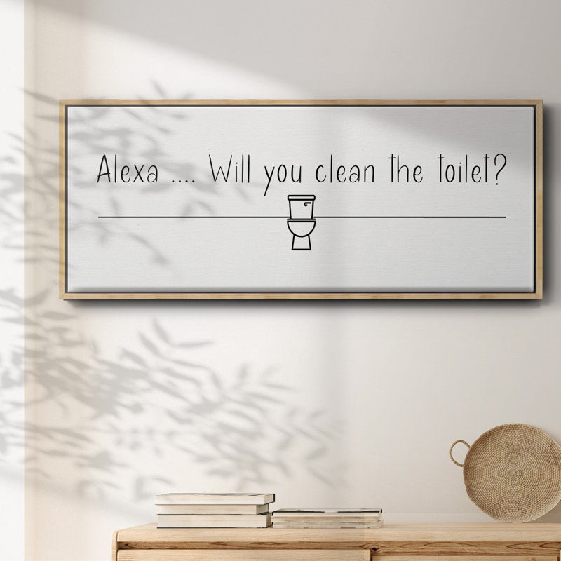 Alexa ...- Framed Canvas, 20" H x 50" W