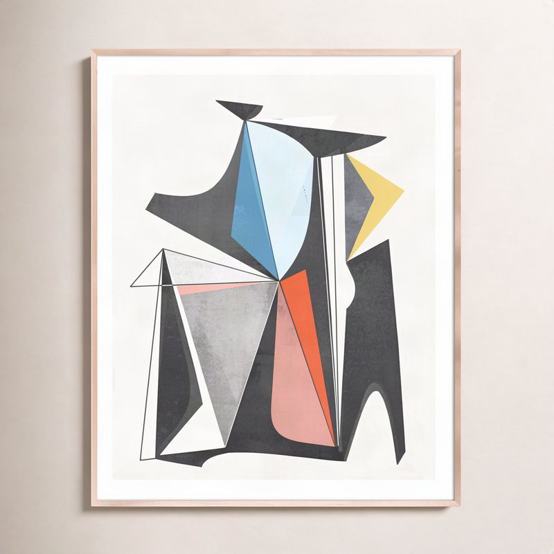 M7V2 Print by Bangbouh Studio, 60" H x 49" W x 2.5" D, Natural