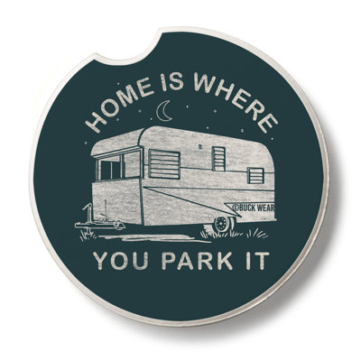 Park It 1 Pack Absorbent Stone Car Coaster