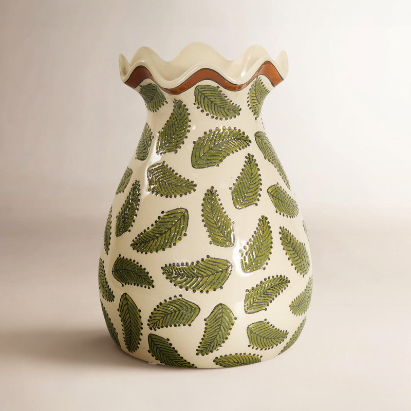 Vase Clara peint à la main
