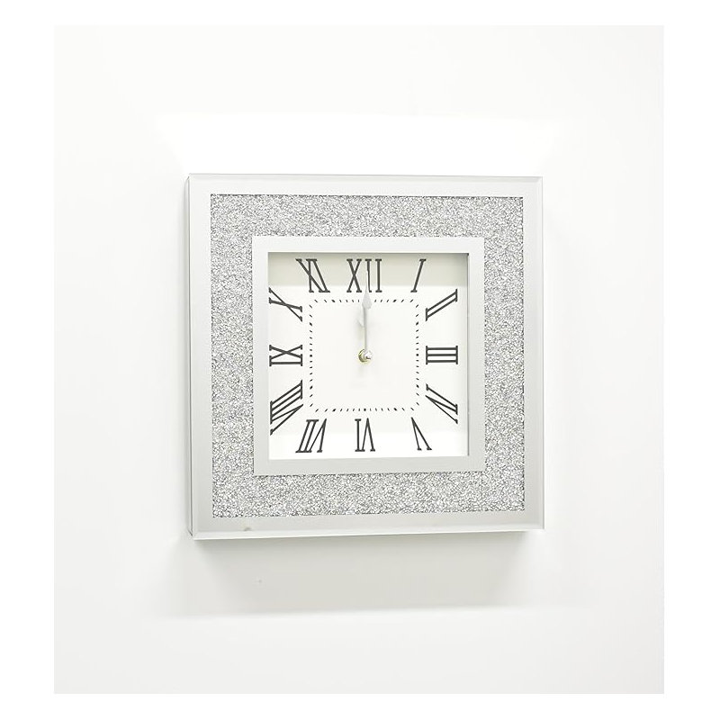 Glass Wall Clock