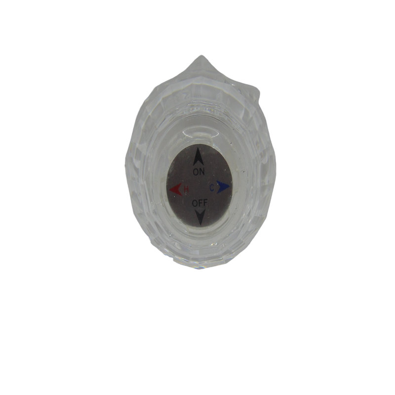 Ensemble de remplacement pour robinet à poignée simple en acrylique avec douche et baignoire Avalon