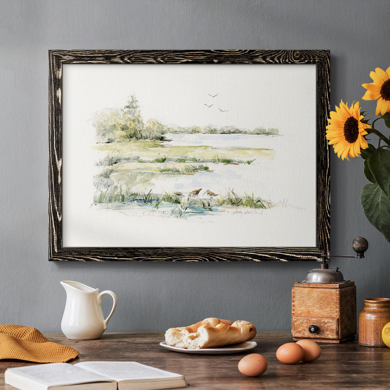 Cloisonne libellule, reproduction sur toile, H 14 po x l 20 po, Noir