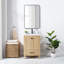 Ensemble de meuble-lavabo simple 24 po avec miroir Shannon-95597072-95597075