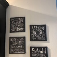 Kitchen Sign Chalkboard Personalized – Creative Farm Girl