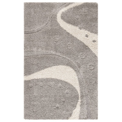 Kerio Shag Performance Abstract Rug