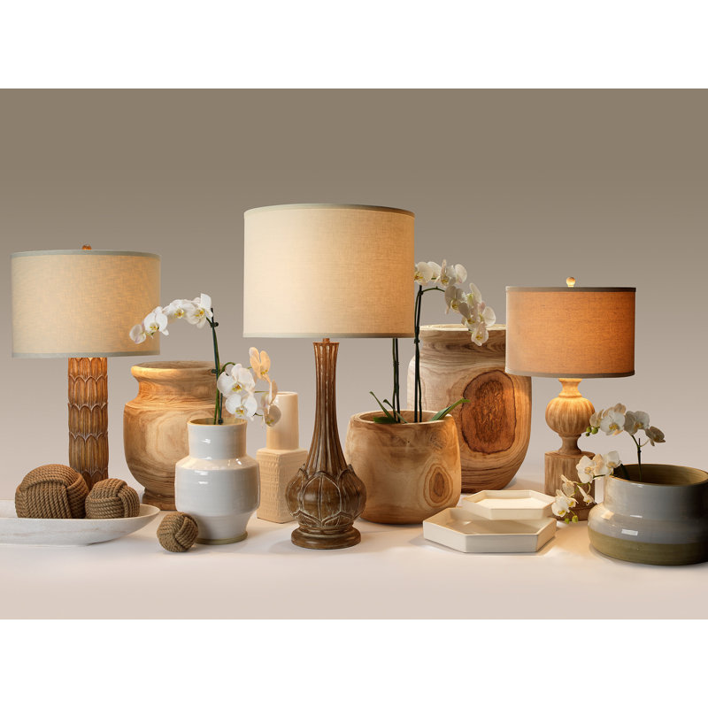 Handmade Wood Table Vase