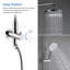Système de douche circulaire complet avec valve brute-86464544