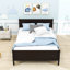 Base de lit plateforme en bois avec tête de lit Dovidio-1540447050-1540447046