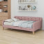 Upholstered Daybed With Support Legs-1741782022