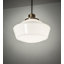 1 - Light Antique Brass Single Pendant