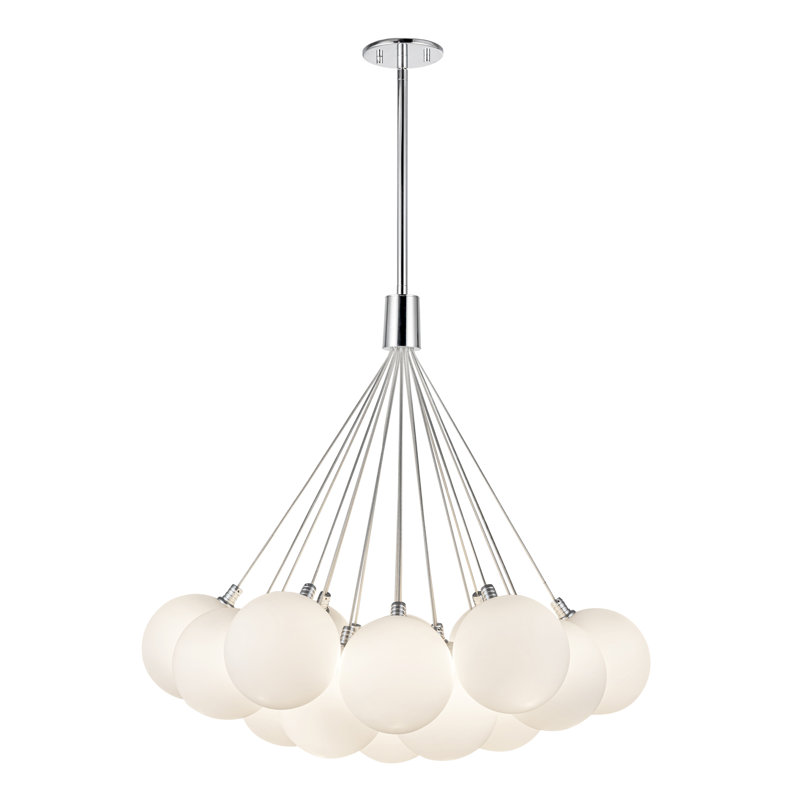 Bolla 19 - Light Chrome LED Cluster Pendant