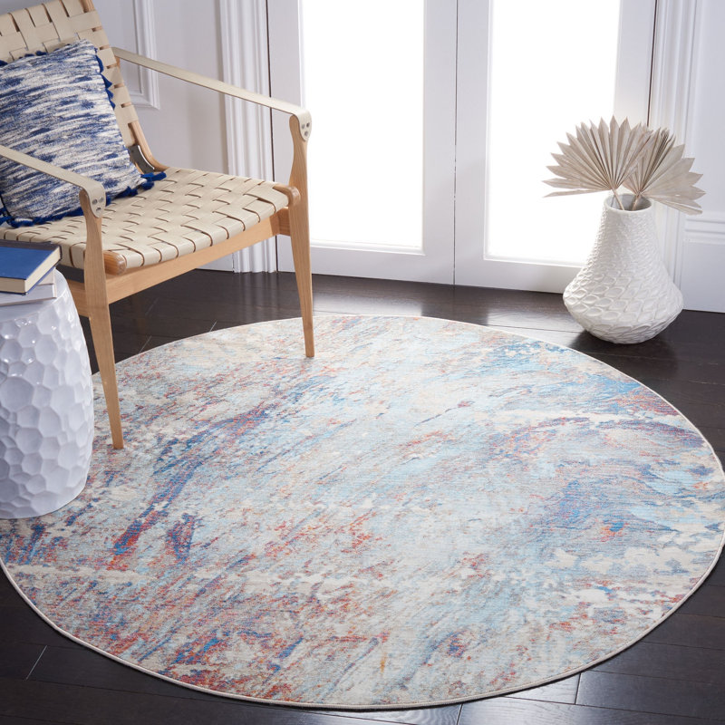 Stefanski Performance Abstract Rug, Round 5'