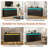 9-drawer Wide Dresser With Led Lights & Charging Hub-1827112407