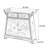 Modern Chinese Classical Simple Shoe Cabinet 8 Pair Shoe Storage Cabinet