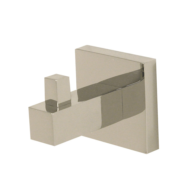 Single Robe Hook, Polished Nickel