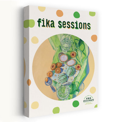 Fika Session Sweets, art mural architecture contemporaine