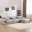 Combinaison modulaire, forme de joint en bambou, fauteuil-1387370879