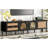 80'' Tv Entertainment Center With Design - Solid Construction Table For Tvs Ample Media Space,-32718641