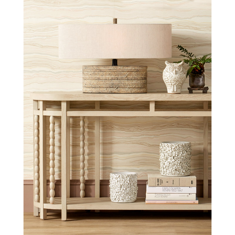 Jessamine Handmade Ceramic Planter, 7" H x 6" W x 6" D