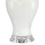 Crystalline Table Lamp Off-White, Clear Body