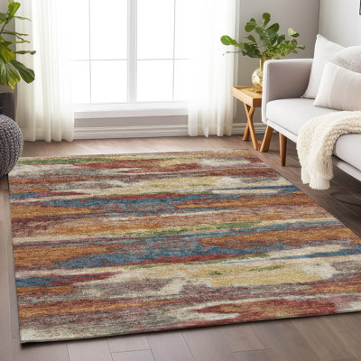 Tapis paprika de qualité supérieure lavable à la machine Prisco