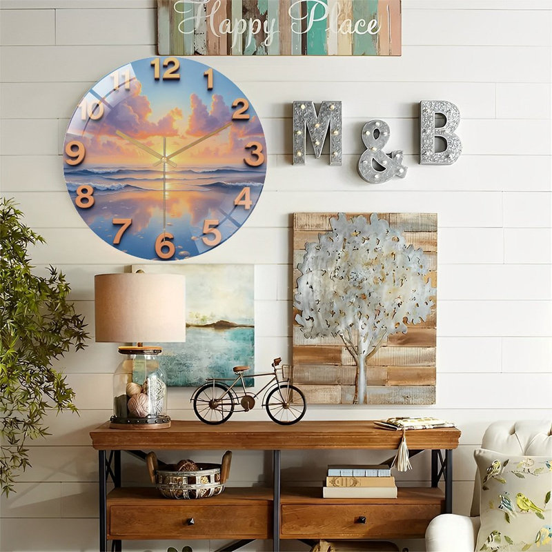 Horloge murale 12 po