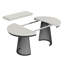 Extendable Metal Base Dining Table-262415575-262415561