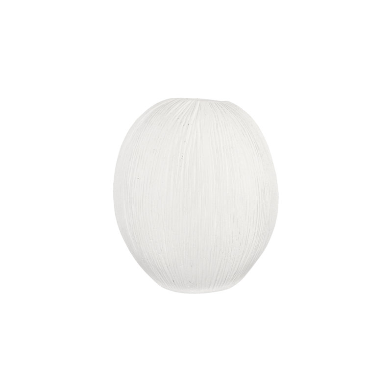 Vasti Vase, SM, 9" H x 7" W x 7" D