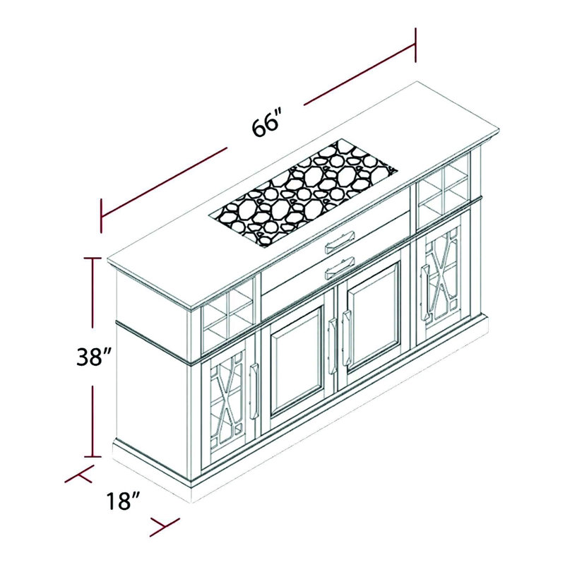 Zenna 66'' Sideboard