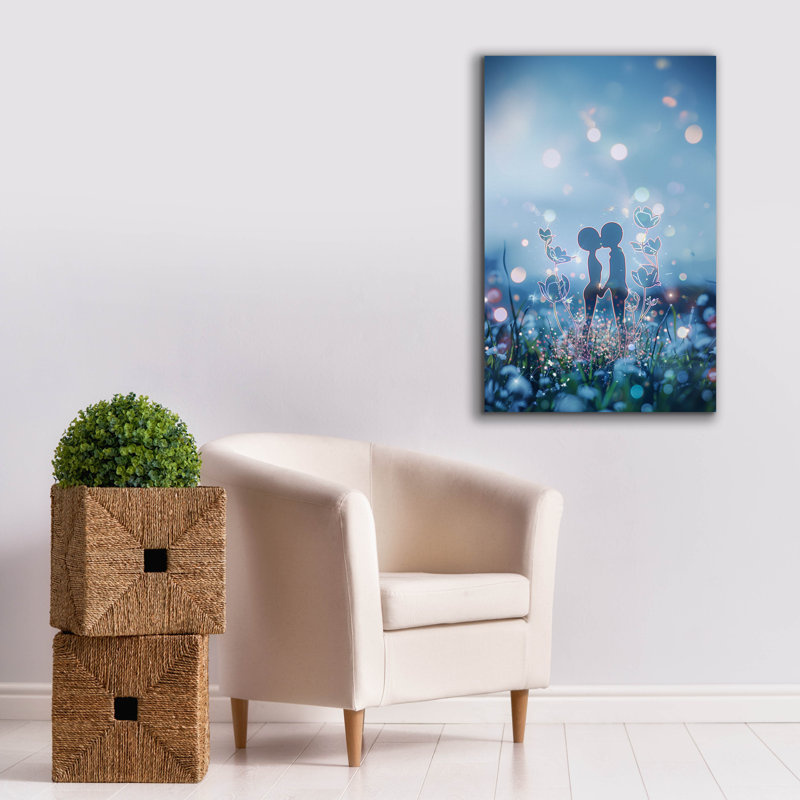 «Dakota Fields» par r3darch0n, art mural sur toile, H 40 po x l 26 po x P 1,5 po
