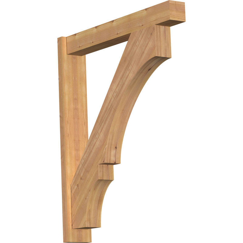 Bloc balboa rustique en bois rustique, P 34 po x H 40 po, Sapin Douglas de 8 po (sciage brut)