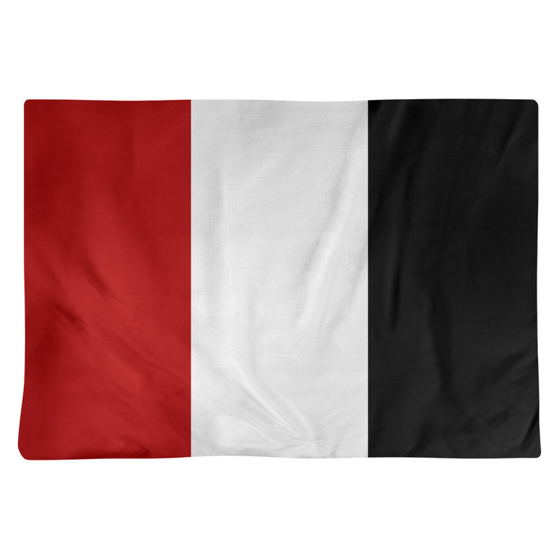 Récapitulatif de 18 po Louisville, Rouge / Blanc, Polyester sergé