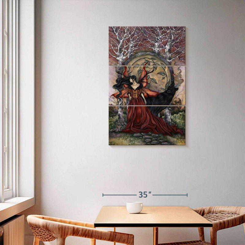 Kelan Gothic Beauty And The Beast, 57" H x 36" W