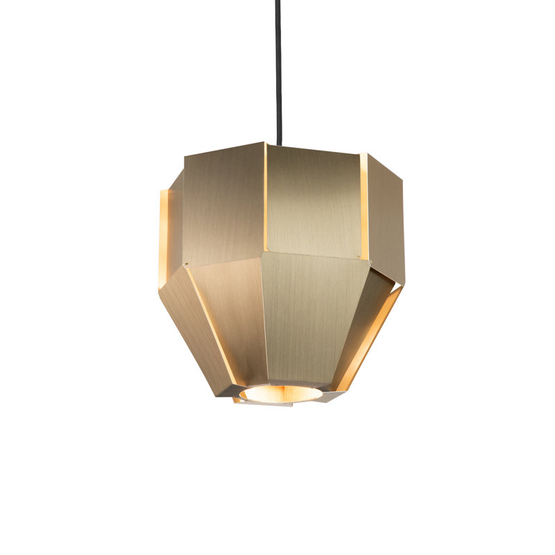 Astrum 1 - Light LED Pendant, Distressed Brass, 3000K