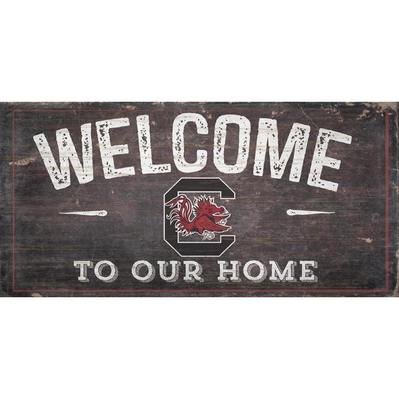 Décoration murale ncaa welcome, Gamecocks de South Carolina