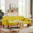 Perpetua Square Arm Sofa Bed-662771276