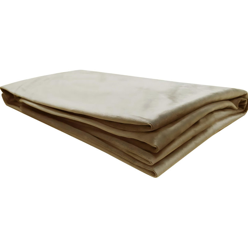 Housse de coussin en velours pour la tête de lit Wowmax, housse de coussin triangulaire sans compression, Tanné