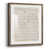 Walnut Framed Paper